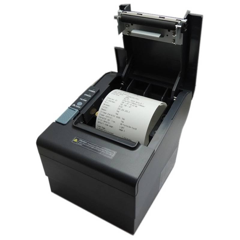 Imprimante de Tickets RP80 Thermique USB - Noir