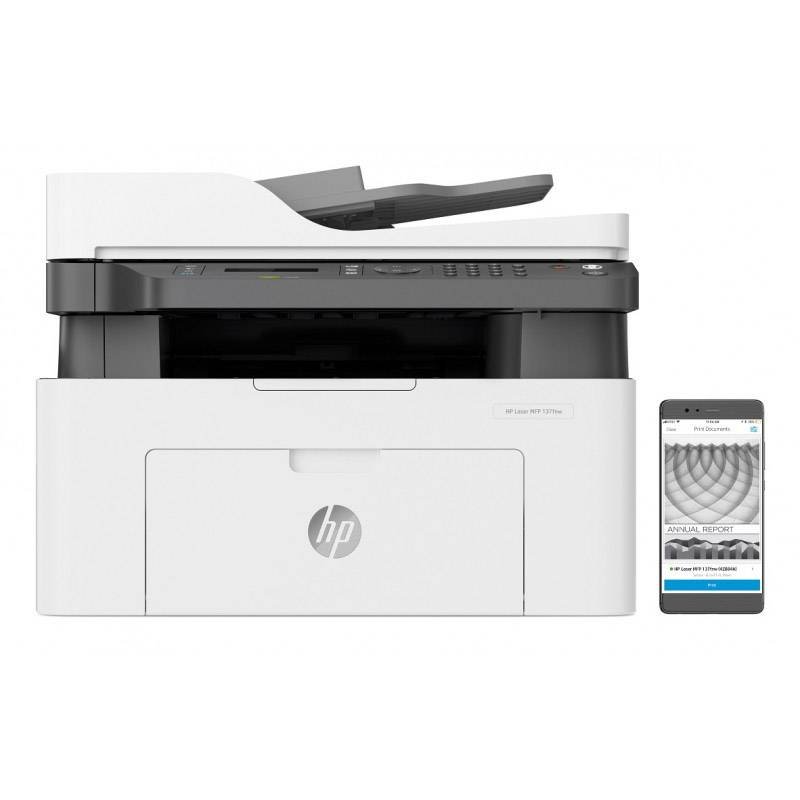 Imprimante HP 137fnw Laser Printer Wifi 4en1 Monochrome