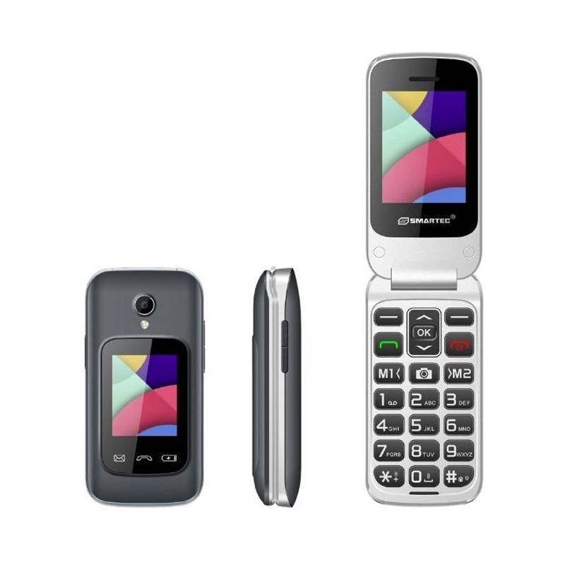 Téléphone Portable SMARTEC F1 FLIP - Noir