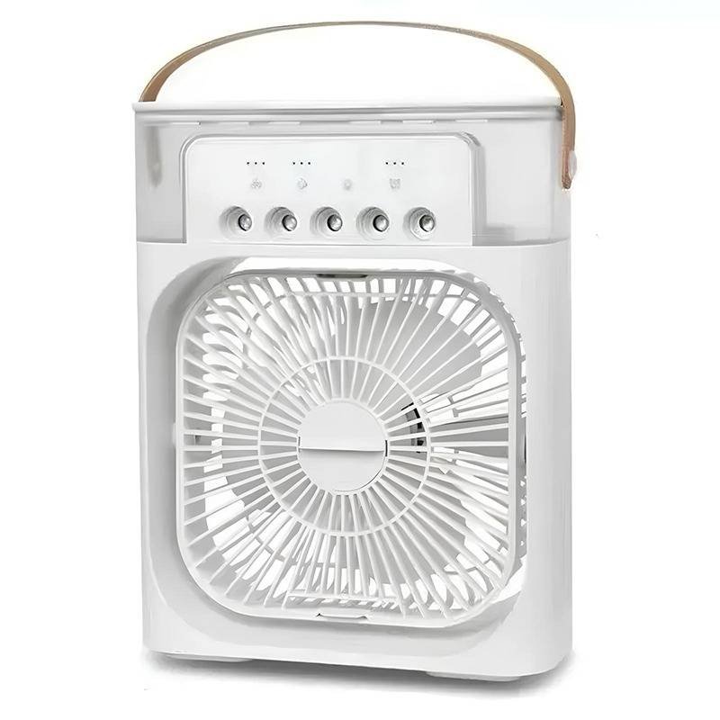 Ventilateur Brumisateur 2en1 Avec Réservoir d’Eau - Blanc