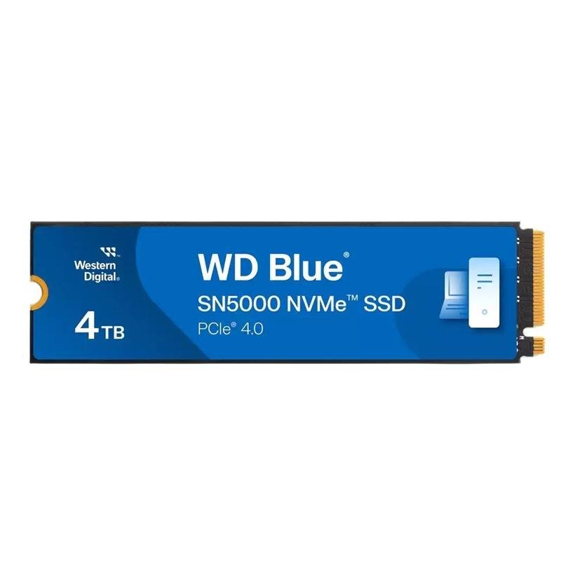 Disque Dur Interne WESTERN DIGITAL SN5000 4To SSD PCIe NVMe - Bleu