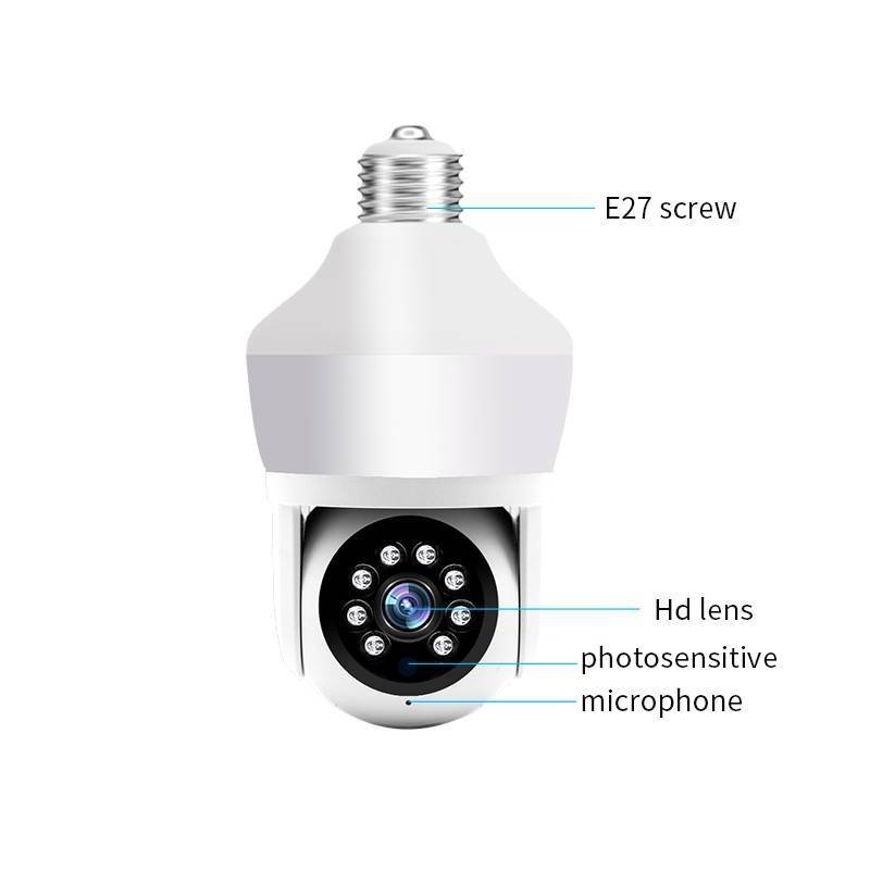Caméra de Surveillance Intérieure D211 Ampoule 3MP SMART E27