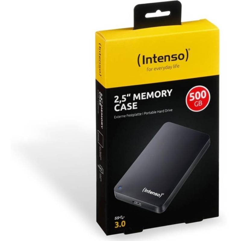 Disque Dur Externe INTENSO 500Go 2.5’’ - Noir