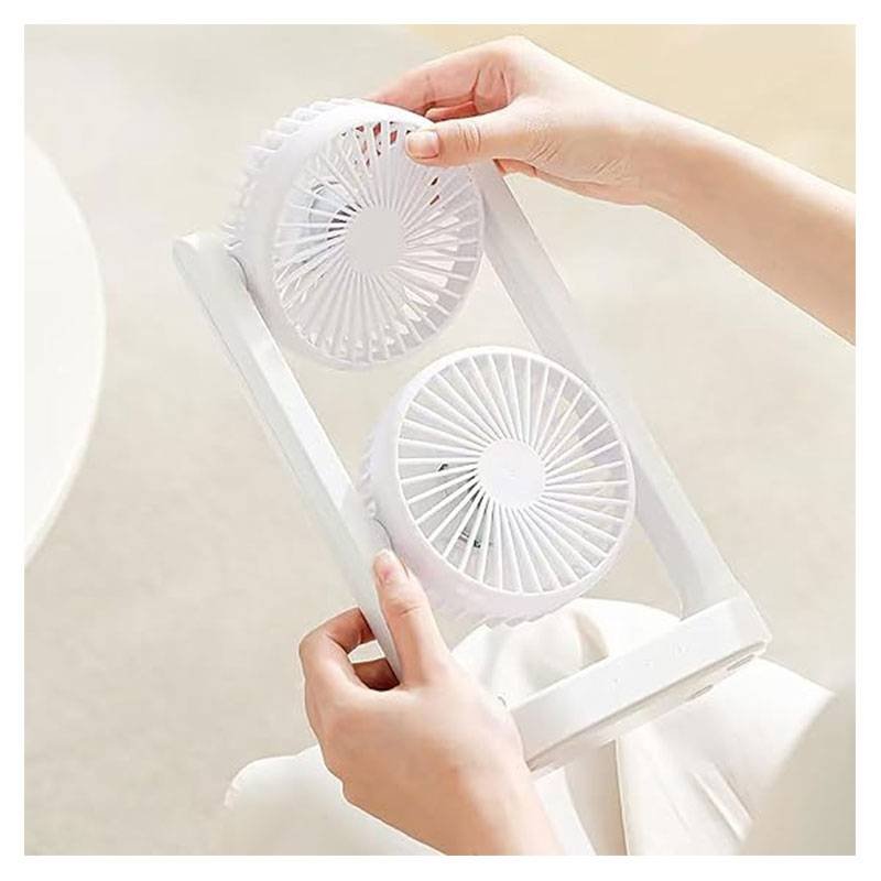 Ventilateur de Bureau Desktop Fan USB - Blanc