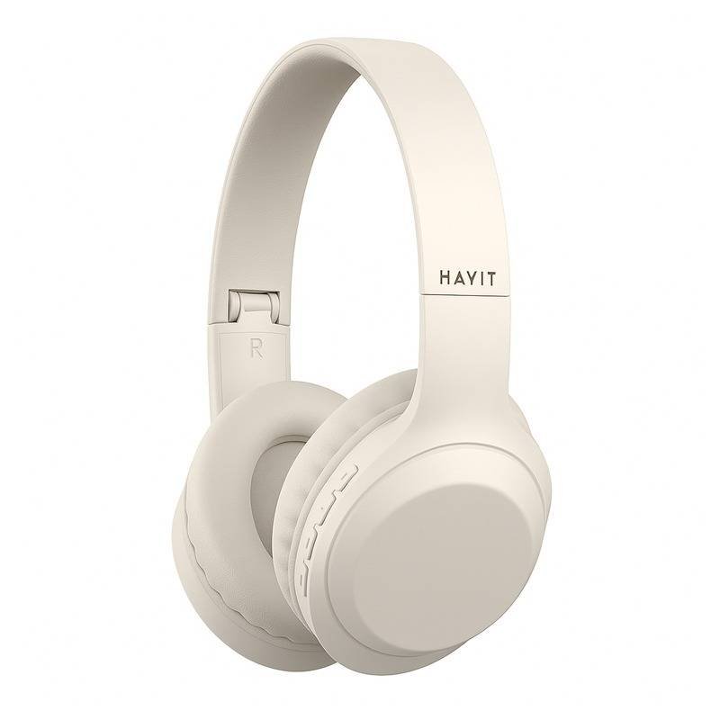 Casque Bluetooth HAVIT H628BT - Beige