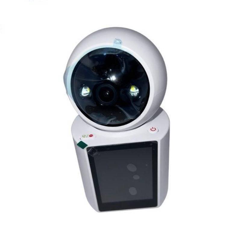 Caméra Sans fil avec Appels Video et Écran Full HD 1080p - Blanc