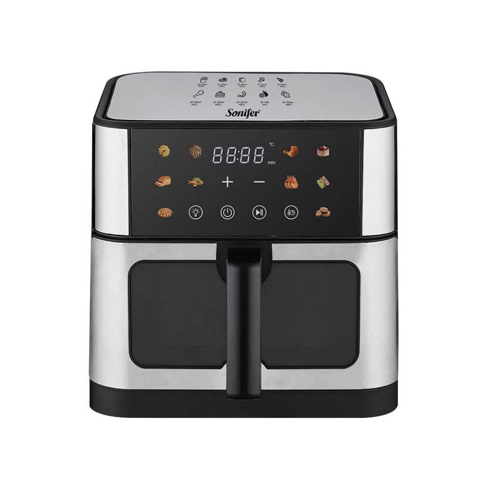 AIR FRYER SONIFER 10Litres / Noir et Silver/ SF-1042